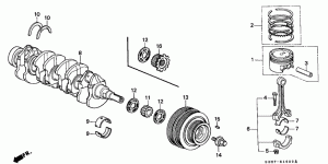 CRANKSHAFT/PISTON