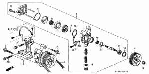 POWER STEERING PUMP
