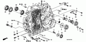 Manual transmission housing