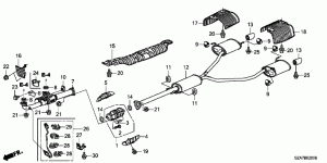 EXHAUST PIPE/SILENCER