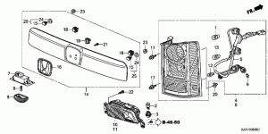 TAILLIGHT/LICENSE LIGHT