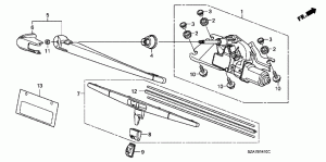 REAR WINDSHIELD WIPER