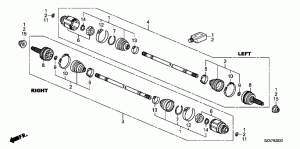 REAR DRIVESHAFT
