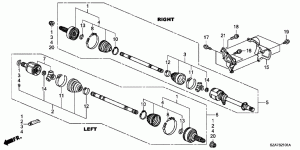 FRONT DRIVE SHAFT(2)