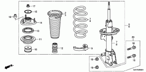 Suspension bump stops, boots
