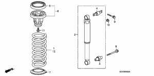 REAR SHOCK ABSORBER
