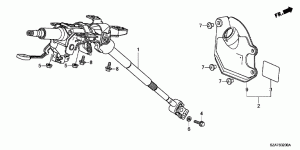 Steering column
