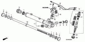 P.S. GEAR BOX COMPONENTS