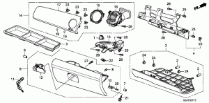 INSTRUMENT PANEL GARNISH( PASSENGER SIDE)