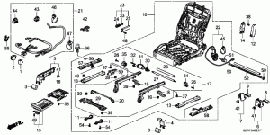 FRONT SEAT COMPONENTS(R.) (POWER)