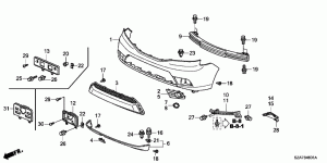 FRONT BUMPER(12-)