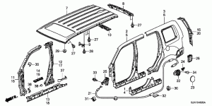 OUTER PANELS/ROOF PANEL