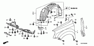 FRONT FENDERS(-11)