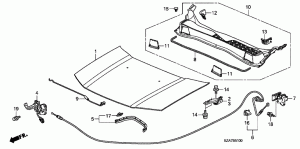 ENGINE HOOD