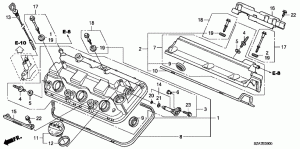 Cylinder head cover