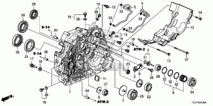 Manual transmission housing