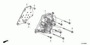 MANUAL VALVE BODY(6AT)