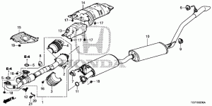 EXHAUST PIPE/SILENCER
