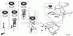 Fuel supply system sensors