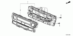 AIR CONDITIONER CONTROL(F RONT)
