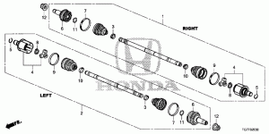 REAR DRIVESHAFT