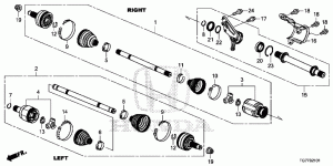 FRONT DRIVESHAFT(2)