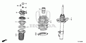 FRONT SHOCK ABSORBER