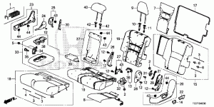 MIDDLE SEAT(L.)(BENCH SEA T)