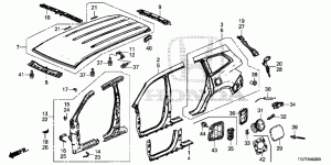 OUTER PANELS/ROOF PANEL