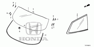 REAR WINDSHIELD/QUARTER G LASS