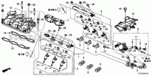 FUEL INJECTOR(3.5L)