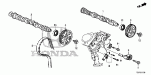 Valvetrain, timing belts, pulleys, HP fuel pump drive