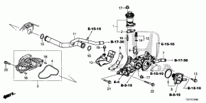 WATER PUMP(3.5L)(1)