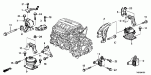 Transmission mounts