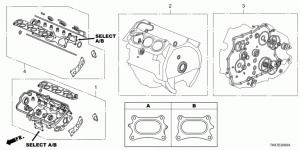 Transmission gaskets, seals, glands