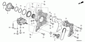 OIL PUMP/STATOR SHAFT
