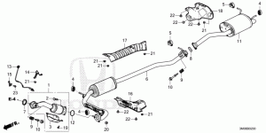 EXHAUST PIPE/SILENCER