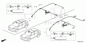 WIRE HARNESS(4)(RH)