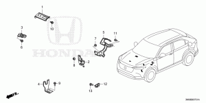 WIRE HARNESS BRACKET(RH)