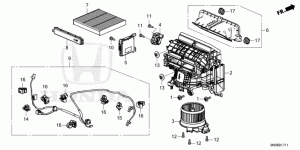 HEATER BLOWER(RH)