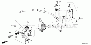 FRONT LOWER ARM