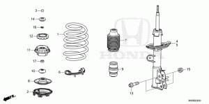 Suspension spring, torsion bar