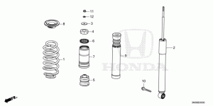 REAR SHOCK ABSORBER