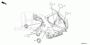 GROMMET(REAR)