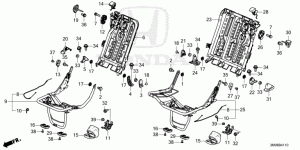 REAR SEAT COMPONENTS