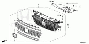 FRONT GRILLE(1)