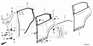 REAR DOOR PANELS