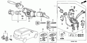 COMBINATION SWITCH (RH)