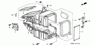 HEATER DUCT (RH)