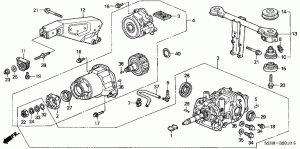 Front and rear axle
